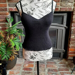 One Step Up Black Tank with Support